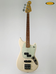 Used Fender Player Mustang Bass PJ, Olympic White
