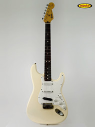 Used Fender MIM Squier Series Stratocaster, Olympic White