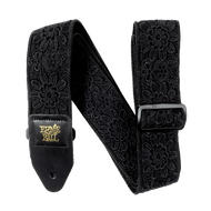 Ernie Ball Classic Jacquard Guitar Strap/Bass Strap - Daisy After Dark