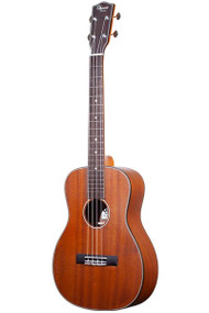 Ohana Baritone Ukulele Solid Mahogany Satin Rosette BK-35