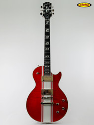 Epiphone Limited Edition Futura Les Paul Custom Figured, Rally Red, w/bag