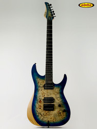 Used Schecter Reaper-6, Satin Sky Burst