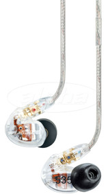 Shure SE535-CL Inner Ear Sound Isolating Earphones, Clear