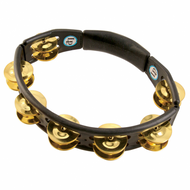 LP Cyclops® Jingle Tambourine, Brass Jingles, Black, Hand Held LP170