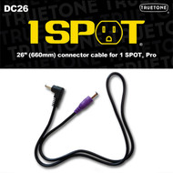 Truetone DC26 26" 1 Spot Pro Pedal Power Cable Purple 5.5 x 2.1mm