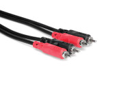 Hosa CRA203 Dual RCA to Same, 3 meter