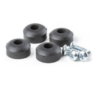 Dunlop ECB151 Crybaby Wah Rubber Feet w/screws (4pcs)
