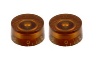Allparts PK-0130-022  Amber Speed Knobs