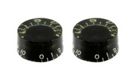 Allparts PK-0134-023 Set of 2 Vintage-style Tinted Speed Knobs