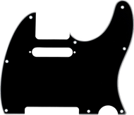 Fender Pickguard, Telecaster®, 8-Hole Mount, Black, 3-Ply