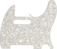 Fender  Pickguard, Telecaster®, 8-Hole Mount, Aged White Pearl, 4-Ply
