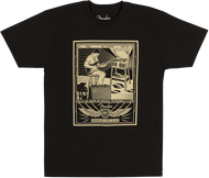Fender® Sitting Player Men's T-Shirt, Black, L