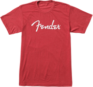Fender® Spaghetti Logo T-Shirt, Heather Red, XXL