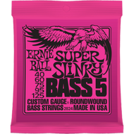 Ernie Ball 2824 Super Slinky 5-string 40-125 Electric Bass Strings
