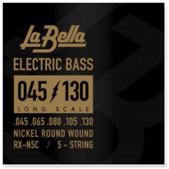 LaBella RX-N5C 45-130 Nickel Round Wound Bass