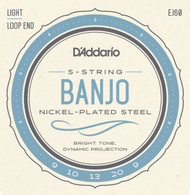 D'Addario EJ60 Nickel Light 9-20 5-string Banjo Strings