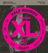 D'Addario ENR71 Half Round Regular Light 45-100 Bass Guitar Strings