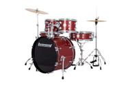 Ludwig LC19514 Accent Red 5pc
