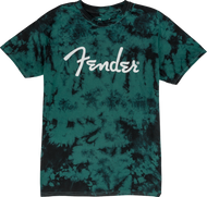 Fender® Tie-Dye Logo T-Shirt, Blue, XXL