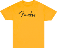 Fender® Spaghetti Logo T-Shirt, Butterscotch, L