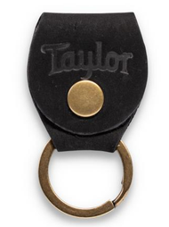 Taylor Key Ring w/ Pick Holder Black
