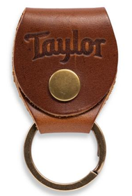 Taylor Key Ring w/ Pickholder Brown