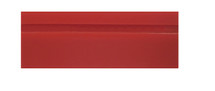 6" Red Turbo Squeegee - Blade Only