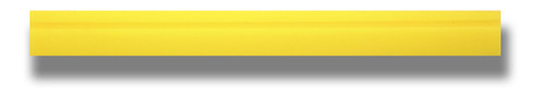 18.5" Yellow Turbo Squeegee - Blade Only