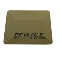 4" Teflon Hard Card - Gold Flex Firm