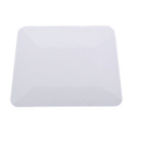 4" Teflon Hard Card - White Hard
