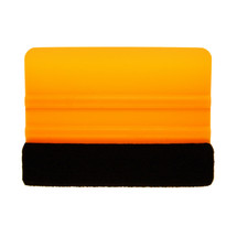 4" XGF NWI Bump Card Squeegee w/Felt Edge