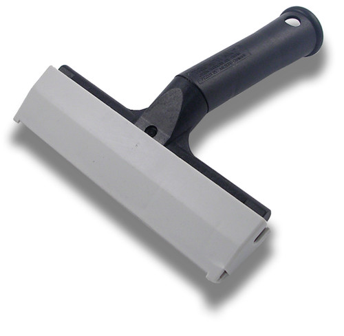 6" Scraper - Triumph Black Angled w/Blade Cover
