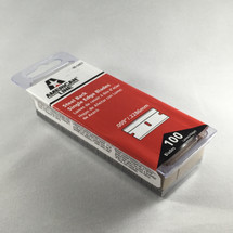 1" Razor Blades - American Line Carbon Steel - 100 Pk