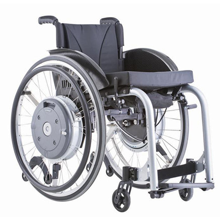 power assist wheelchair