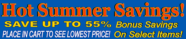 Hot Summer Savings