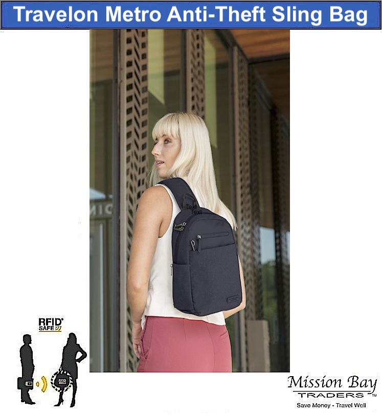 Travelon Anti-Theft Metro Sling Bag