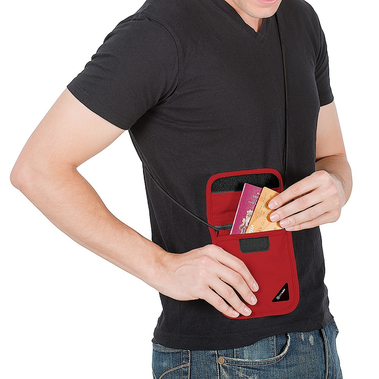 Pacsafe Coversafe™ X75 Anti Theft RFID Blocking Neck Pouch