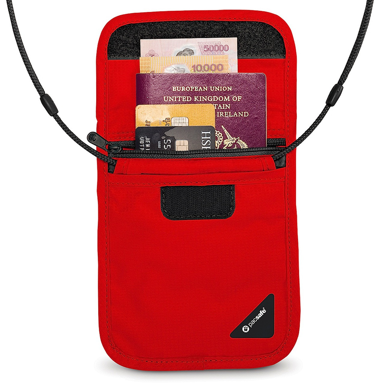 Pacsafe Coversafe™ X75 Anti Theft RFID Blocking Neck Pouch