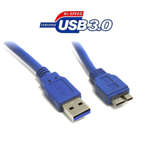3FT USB 3.0 A Male To Micro B Male Cable Cord 