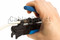 Hand holding in Adjustable RG59 RG6 RG11 Cable F-Connector Compression Tool
