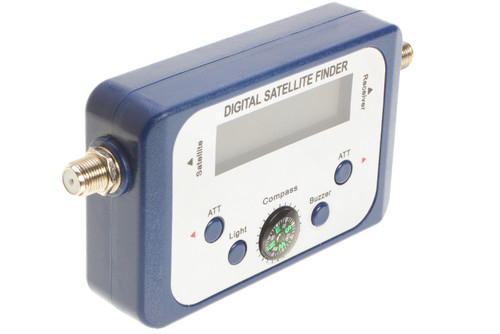 Digital Satellite Finder With Compass  Face view