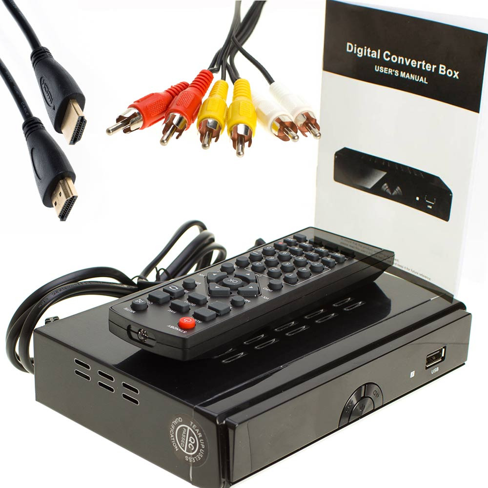 HDTV DTV Digital Converter Box Recording PVR HDMI USB TV Tuner