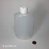 Flip-Top Oval Bottle - 8 oz/240 ml