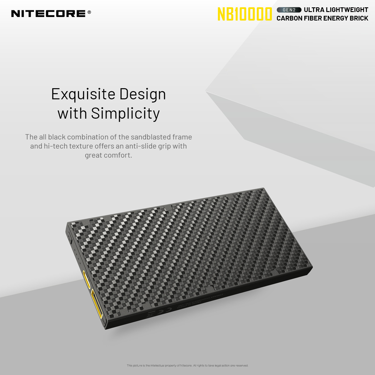 Nitecore® NB10000 Gen2 Ultralight Power Bank | Litesmith