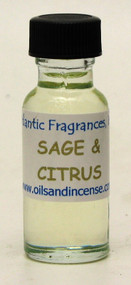 Sage & Citrus Fragrance Oil, 1/2 oz. size