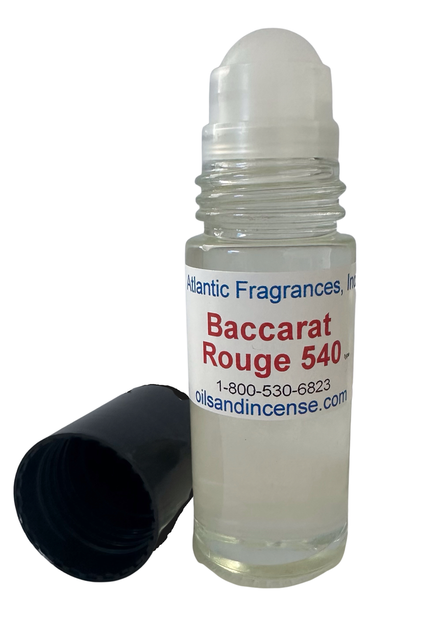 Baccaract Rouge Baccarat Rouge 540 type (W) roll-on bottle, 1 oz. size - Atlantic ...
