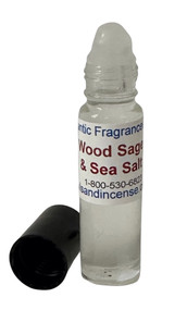 Wood Sage & Sea Salt type (W) 1/3 oz. roll-on bottle