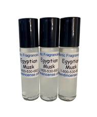 Egyptian Musk, 1/3 oz. roll on bottle, bundle of 3