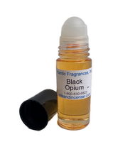 Black Opium type 1 oz. roll-on bottle
