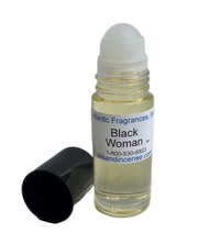 Black Woman type 1 oz. roll-on bottle